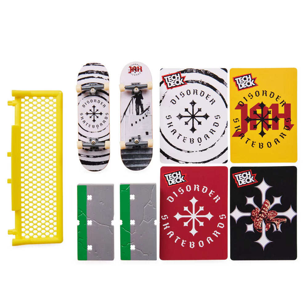TECH DECK FINGER SKATE DISORDER | SPINMASTER TECH DECK FINGER SKATE DISORDER | SPINMASTER
